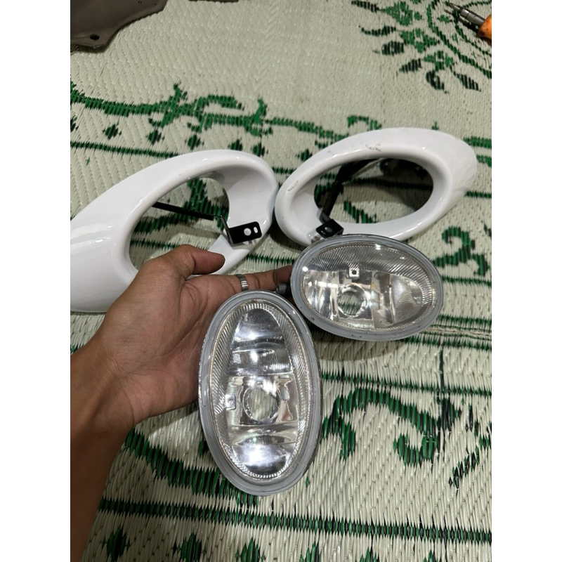 cangkang lampu foglamp jazz gd3 vtec siap pasang
