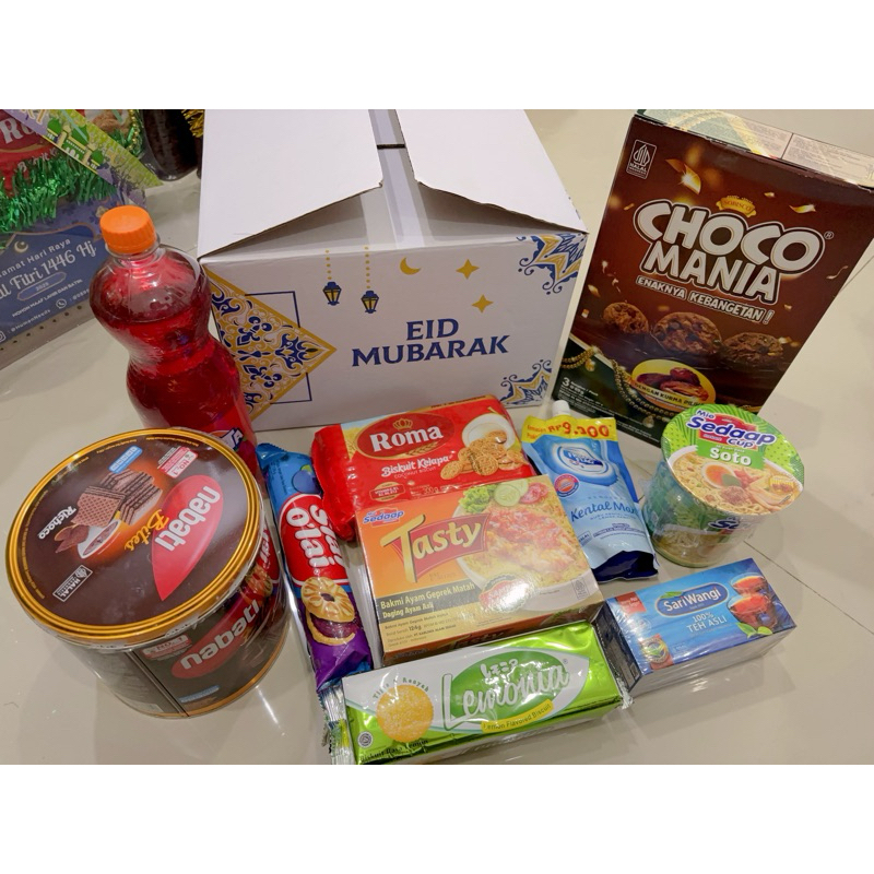 

[ORDER H-1] Hampers box Ramadhan edition