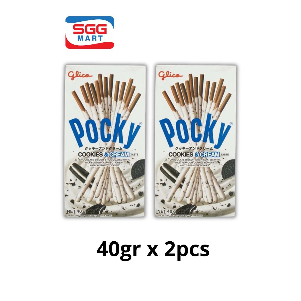 

Pocky Cookies Cream 40gr 2 pcs