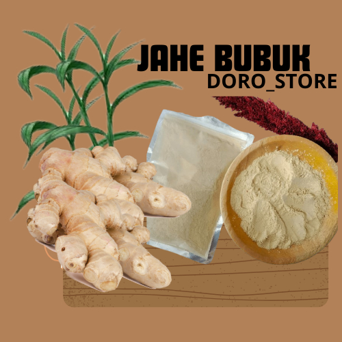 

JAHE BUBUK (GINGER POWDER) 100 GR / KEMASAN