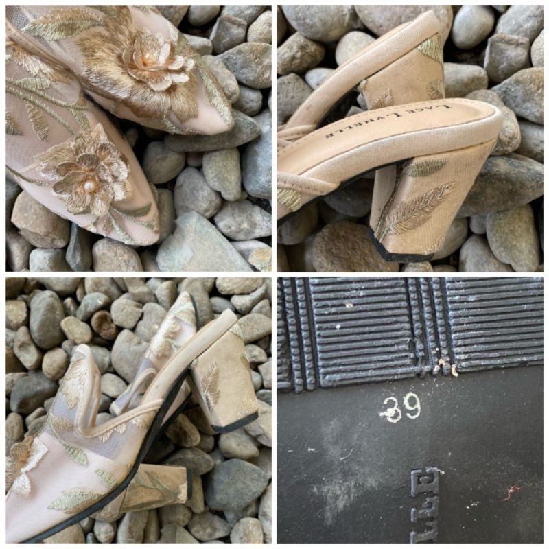 preloved heels lace lynelle