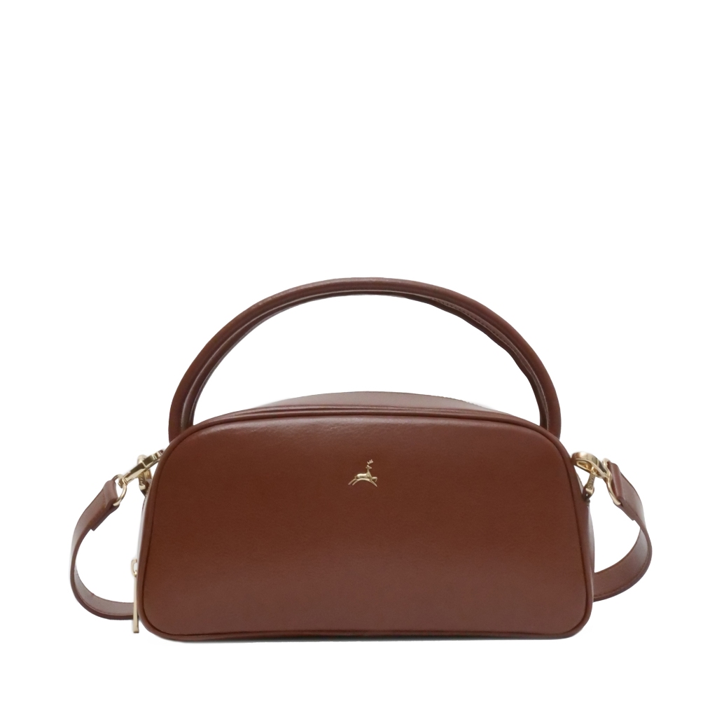 POVILO RADIO SLING BAG BROWN