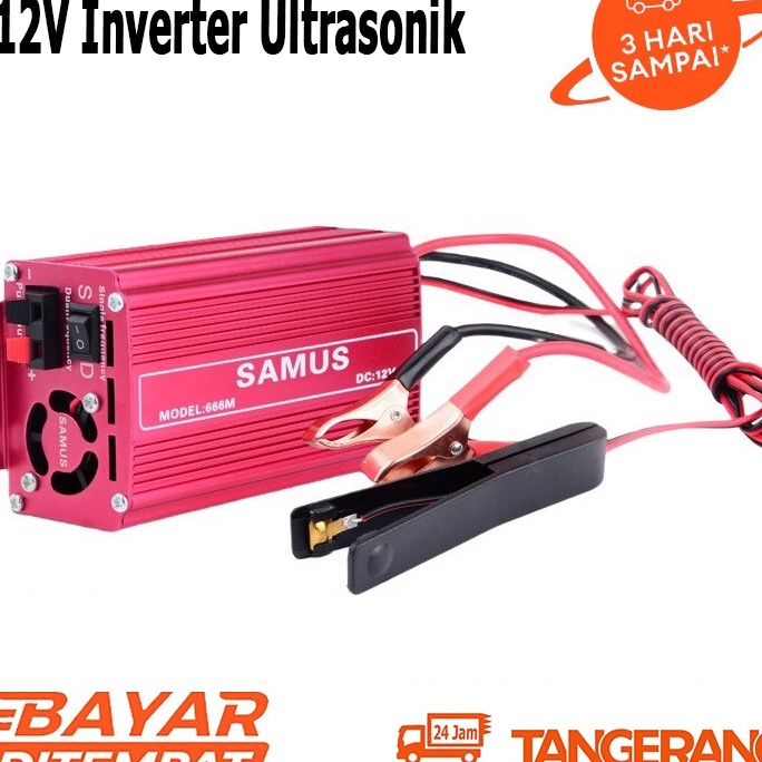 Diskon  Tingkatkan Samus 666m 12V M Pobel 3W Inverter Ultrasonik Daya Tinggi