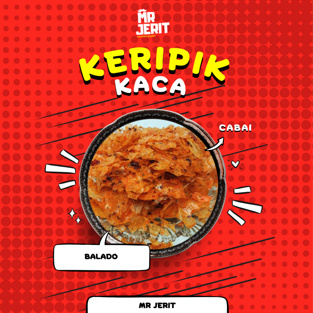 

Keripik Kaca Pedas 1 Kg Rasa Balado Pedas Pikca Kripik Kaca Pedas Murah Kiloan - Mr Jerit