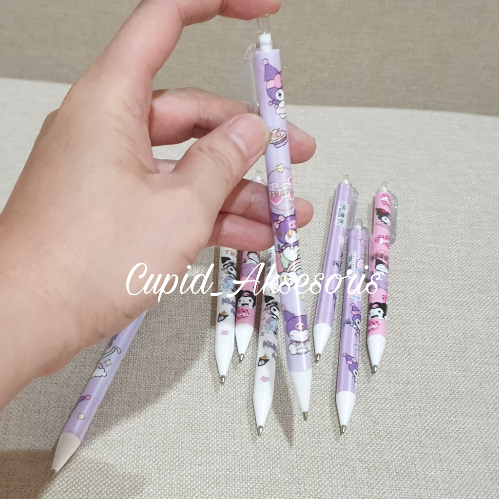 

PENSIL MEKANIK 0.5mm / PENSIL CETEK + SET ISI PENSIL (LICENSE SANRIO GUANGBO)