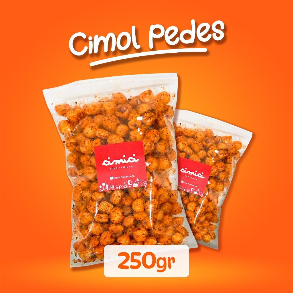 

Keripik Cimol Pedas 250 gr