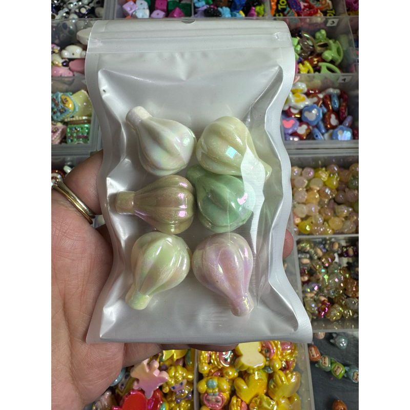 Manik Manik Mote Balon Udara Besar Pastel AB