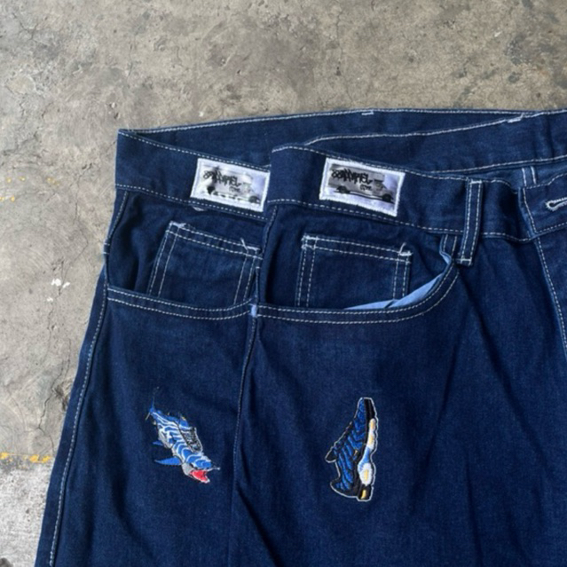 baggy jeans - nike tn