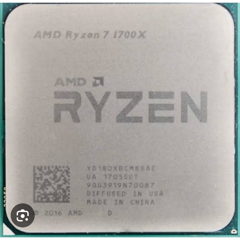 AMD Ryzen 7 1700X - 8 core 16 threats