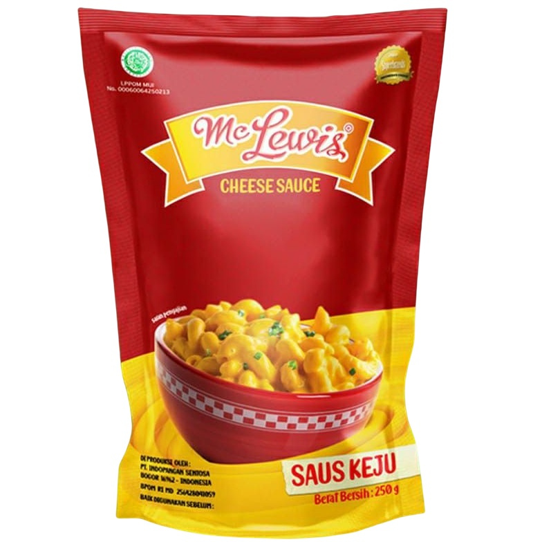 

Saus Keju Instan Cheese Sauce MC LEWIS 250 gr