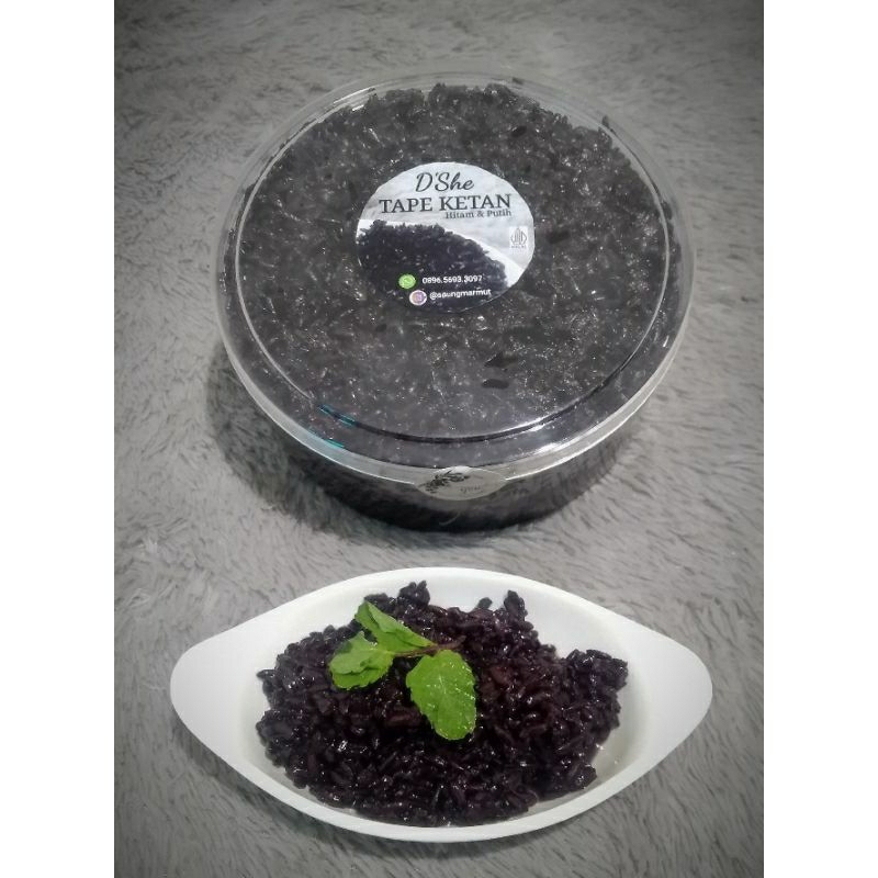 

Tape Ketan Hitam Asli Saung Marmut