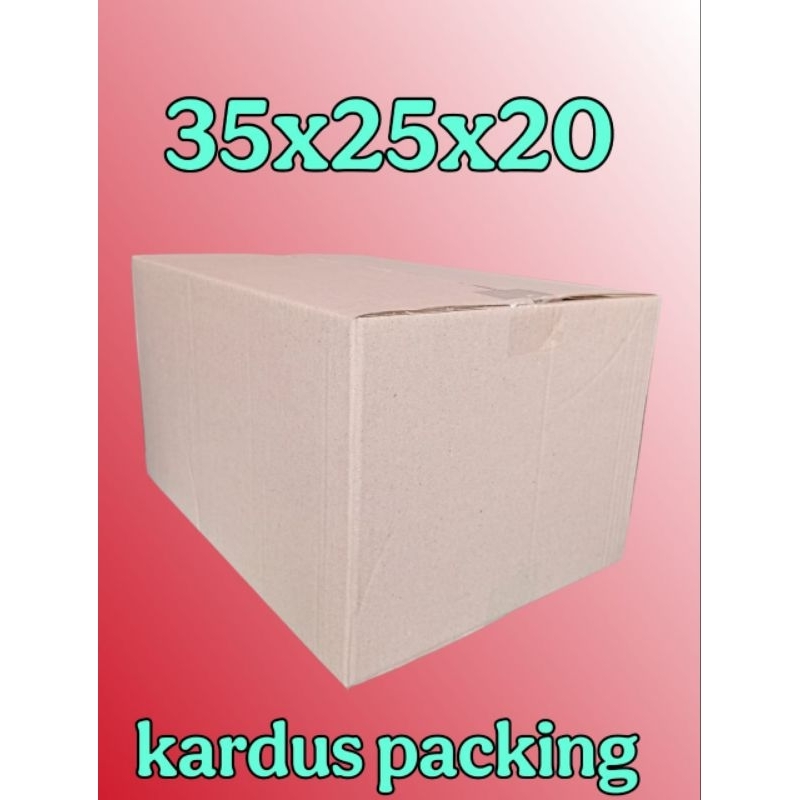 

kardus packing UK 35x25x20 kardus kecil kardus besar