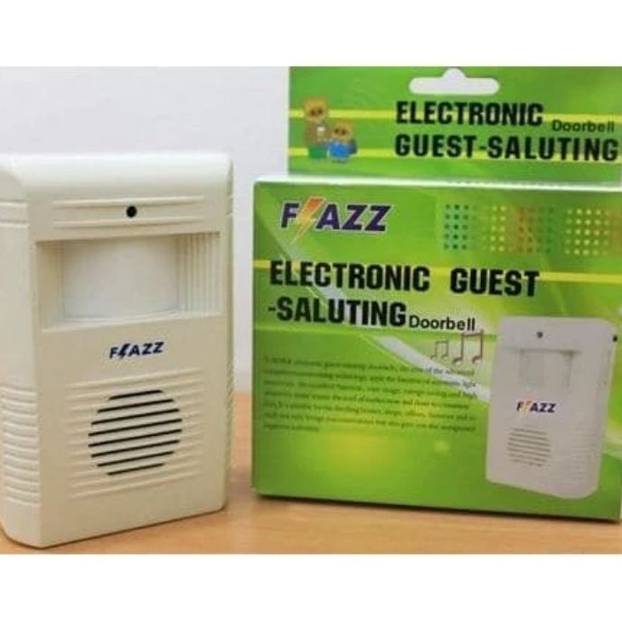 Bonus Bel Pintu Guest  Bel Pintu FLAZZ  Electronic Guest Saluting Doorbell