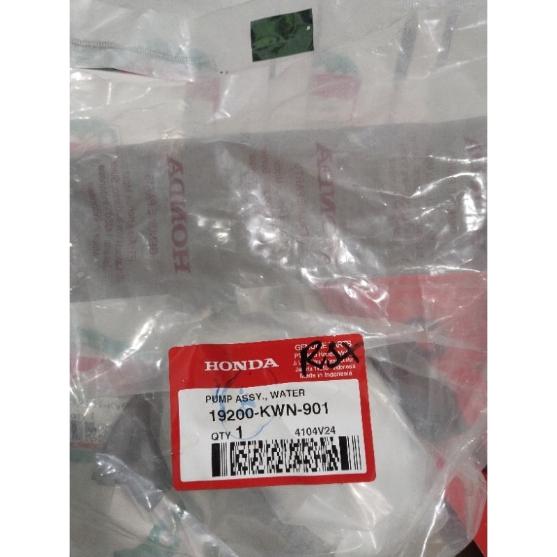 WATERPUMP ASSY VARIO 125 KODE 19200KWN901 ORIGINAL