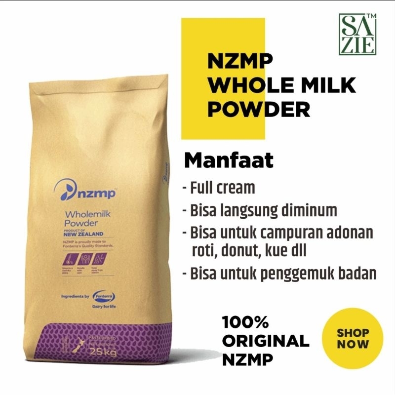 BEST SELLER NZMP WHOLE MILK POWDER 500 GR