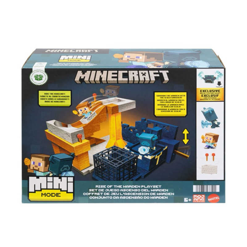 Minecraft Mini Mode Rise of the Warden Playset