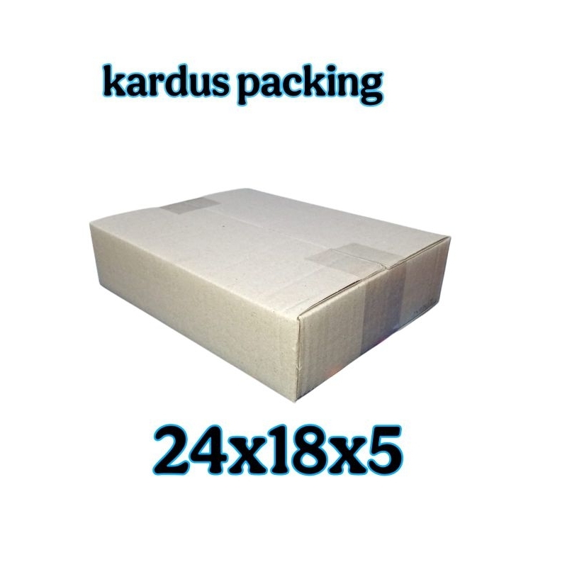 

kardus packing UK 24x18x5 kardus kecil