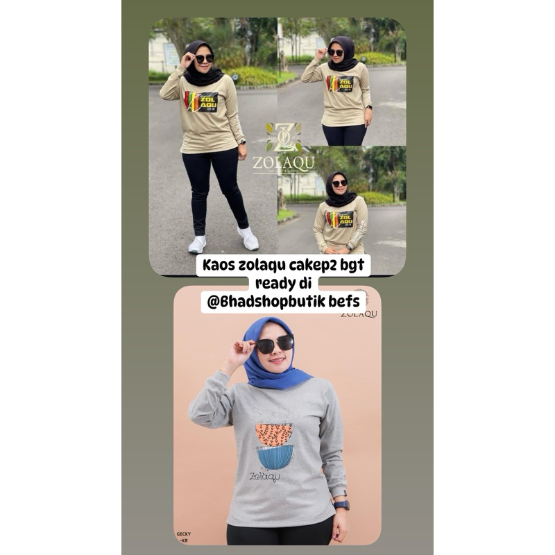 Kaos zolaqu dan tunik zolaqu original
