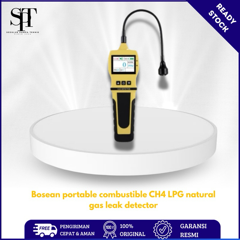 Bosean portable combustible CH4 LPG natural gas leak detector