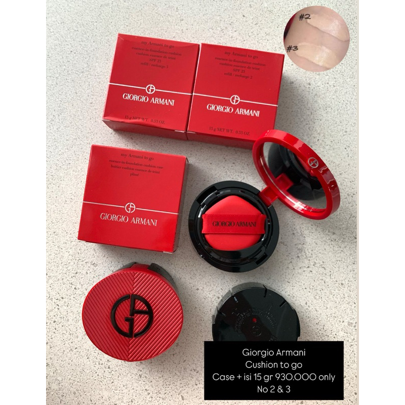 GIORGIO ARMANI CUSHION TO GO