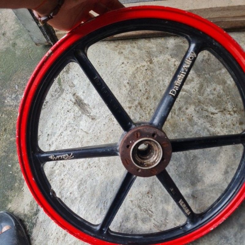 velg daichi alloy r18 depan