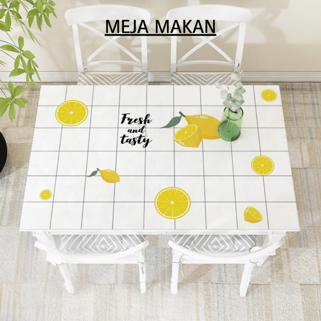 Wallpaper Dapur Stiker Dinding Dapur Anti Minyak Dekorasi dan Kecantikan Antibacterial 60CM*300CM