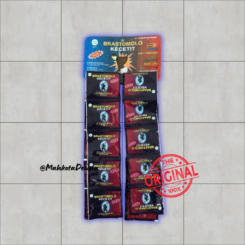 

Jamu Brastomolo Kecetit Original 100% Isi 20 Sachet