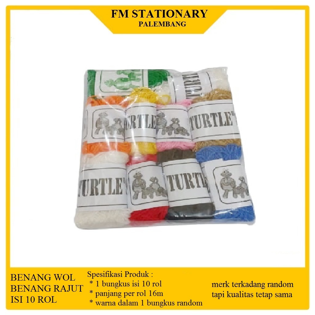 (10roll) Benang Wol / Benang Rajut