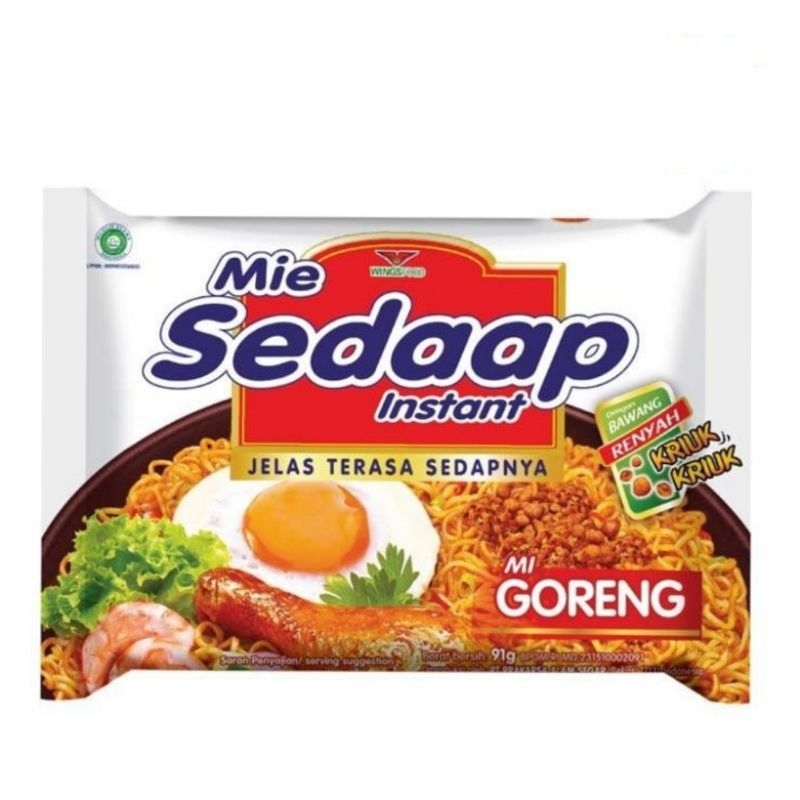 

Sedap mie instan goreng [satuan]
