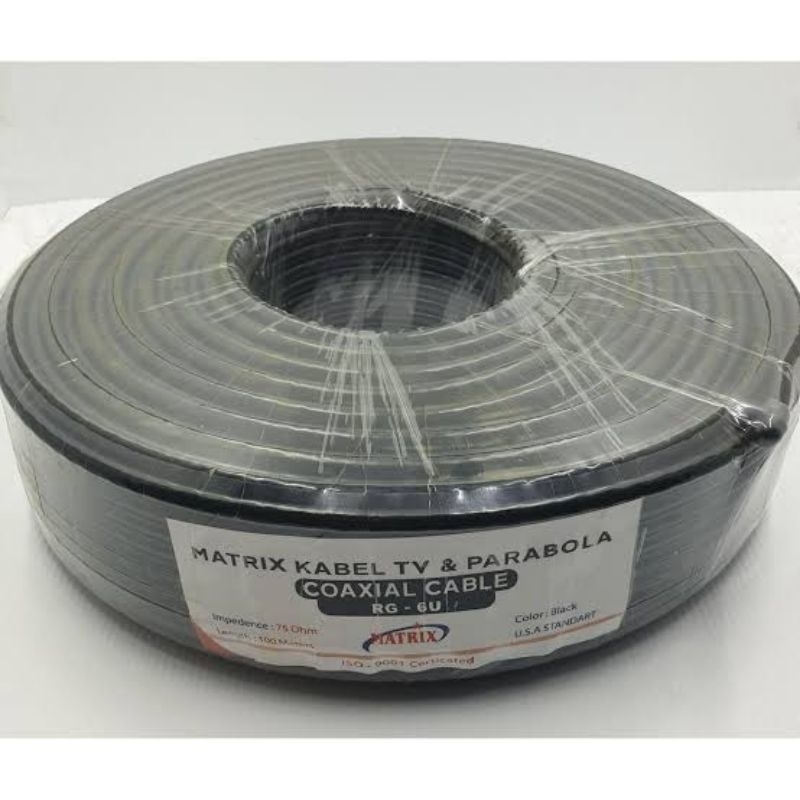 Kabel Antena Tv Venus RG6 | Meteran