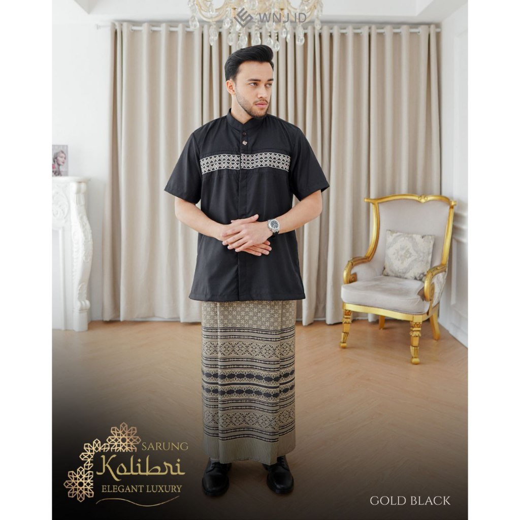 SARUNG KOLIBRI ELEGANT LUXURY | SARUNG PRINTING EKSKLUSIF BY WNJ LUXURY