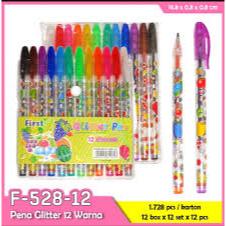 

Bolpoin 12 warna Glitterr