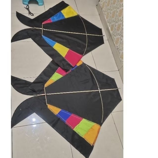 layangan cotek blolong kain 120cm