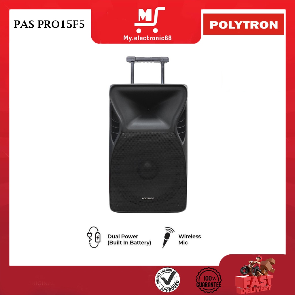 POLYTRON PAS PRO15F5 SPEAKER PORTABLE