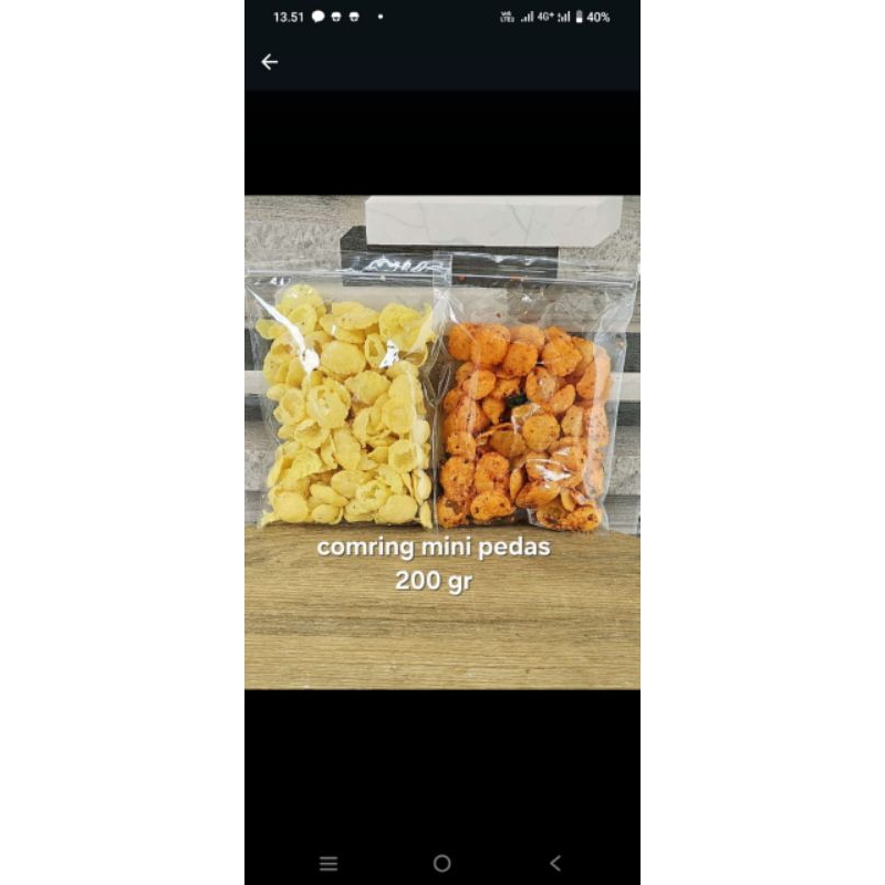 

comring mini asin & pedas