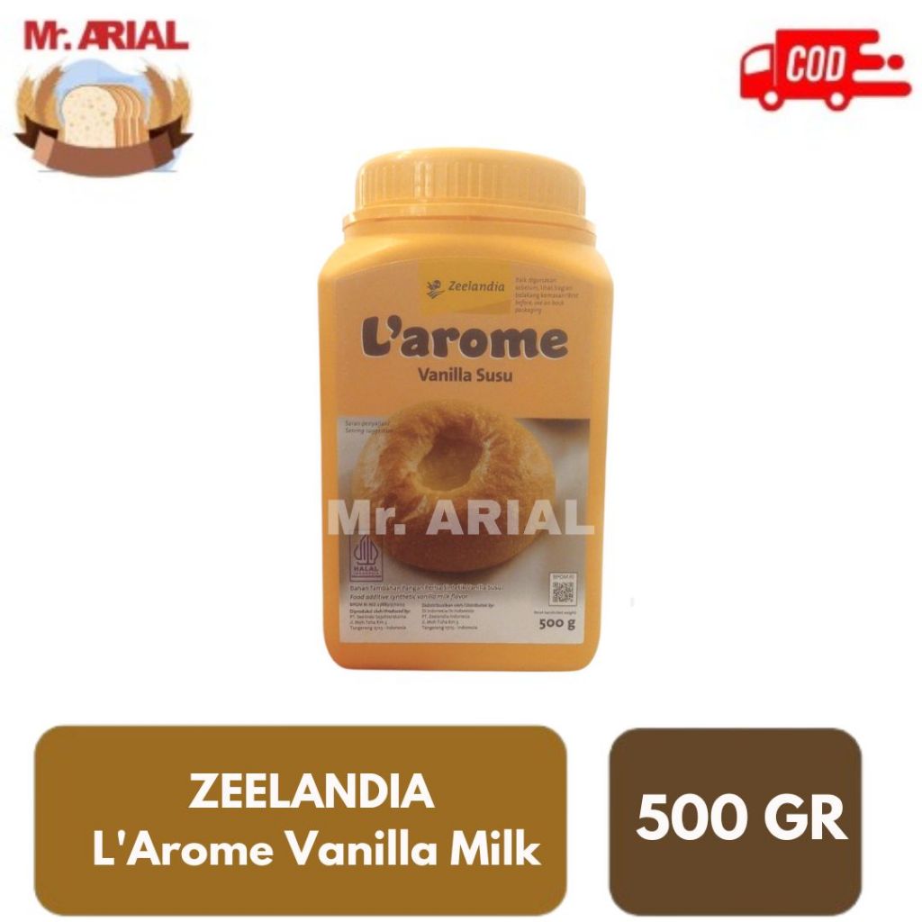 

Zeelandia L'Arome Vanilla Milk Powder 500 Gr / Larome Vanilla Milk Powder 500 Gr