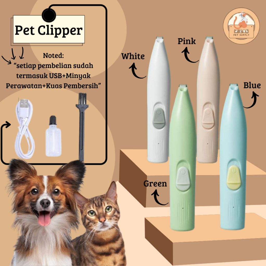 Alat cukur bulu kucing alat cukur anjing alat cukur bulu kucing tanpa suara alat cukur bulu anjing a