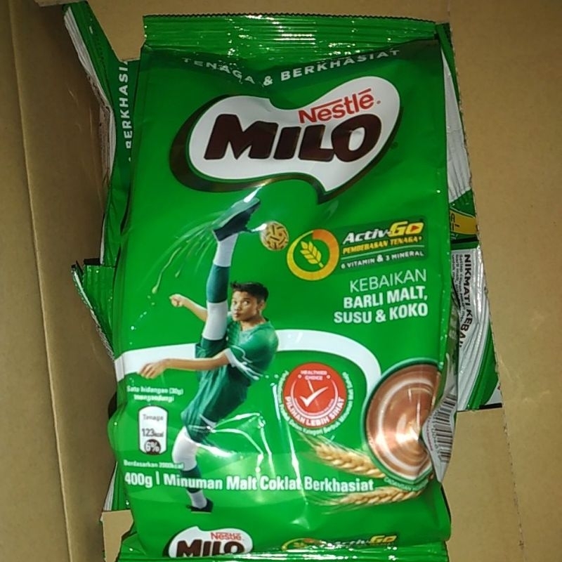 

Milo 400gram 1 dus