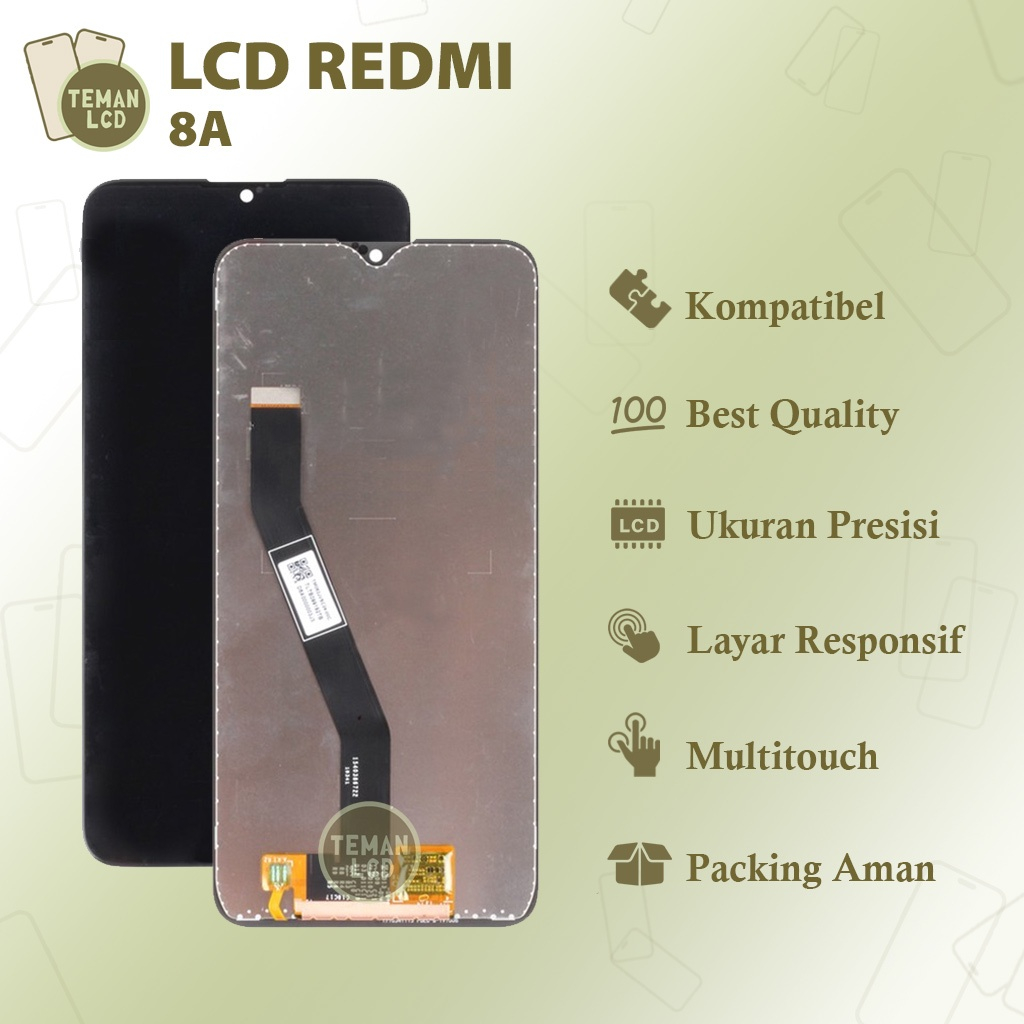 LCD Redmi 8A - Original 100% Fullset Touchscreen