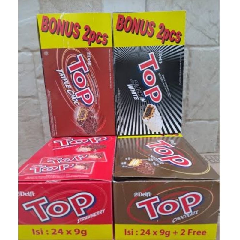 

1 dus top box 9 gr eceran 1000 isi 6 box per karton/dus
