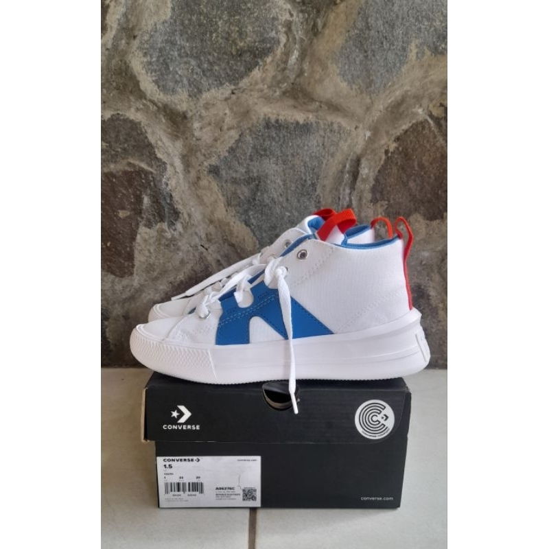 Sepatu anak Converse putih high