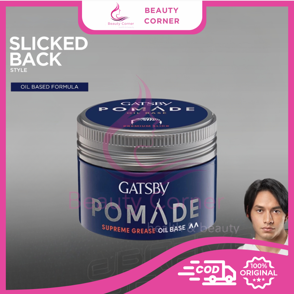 (80gr) Gatsby Slicked Back Style Styling Pomade - Supreme Grease