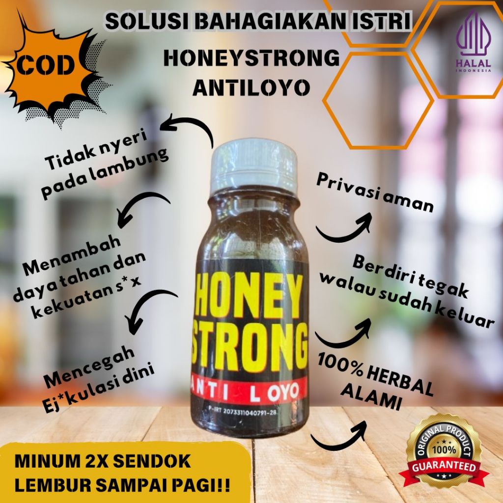 

COD Madu Pria Tahan Lama Original BPOM Herbal Nusantara