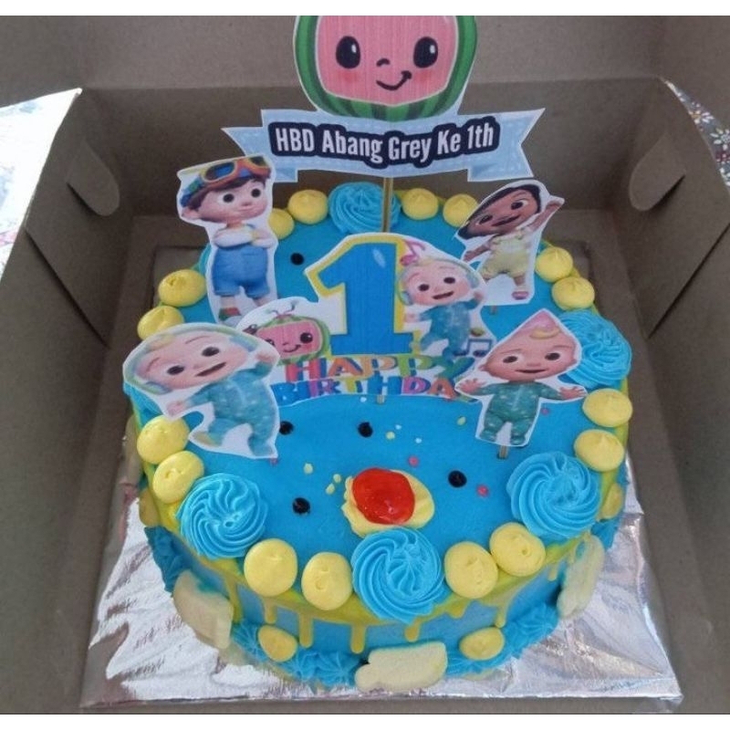 

kue ulang tahun baby shark