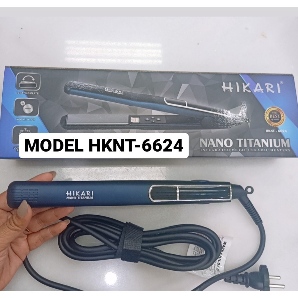 "RAYA" HIKARI Catok Nano Titanium HKNT-6624 | 6638
