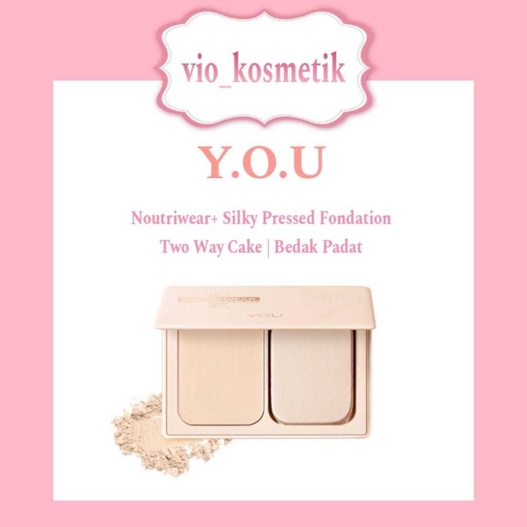 YOU NoutriWear+ Silky Pressed Foundation | Bedak Padat