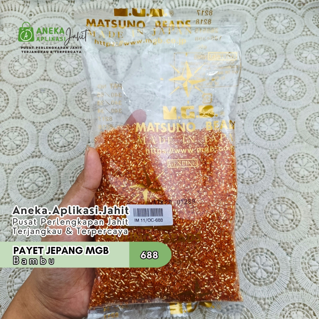 50 GRAM PAYET JEPANG MGB TERAKOTA / BATA