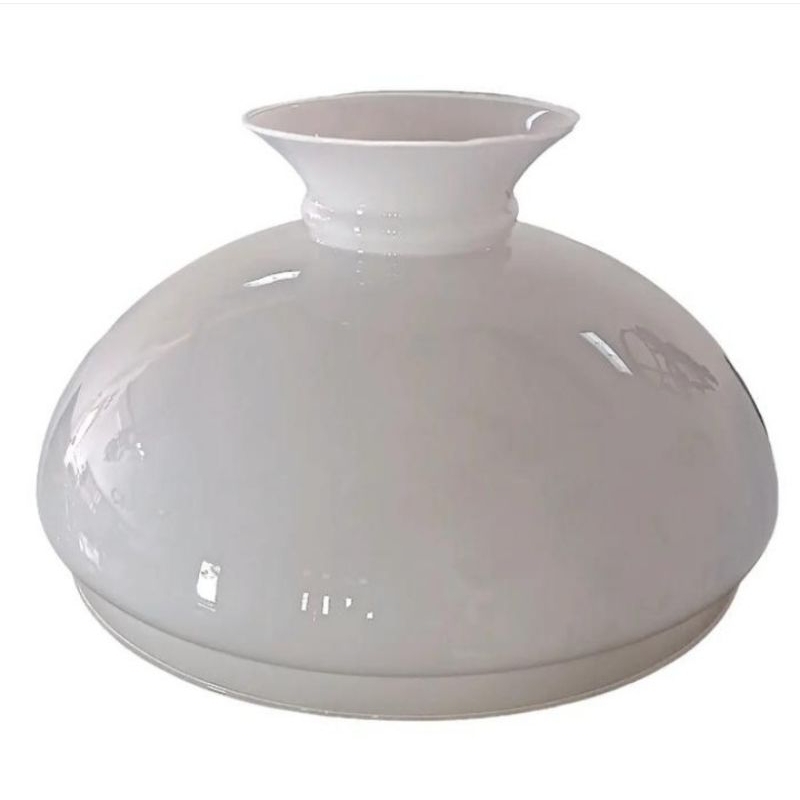 DLX Kap Kaca Lampu Gantung Antik Klasik Jawa Betawi 28cm GS-22Op / Kaca Lampu Gantung Katrol 28 cm G