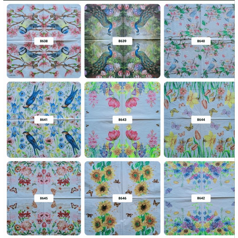 napkin decoupage