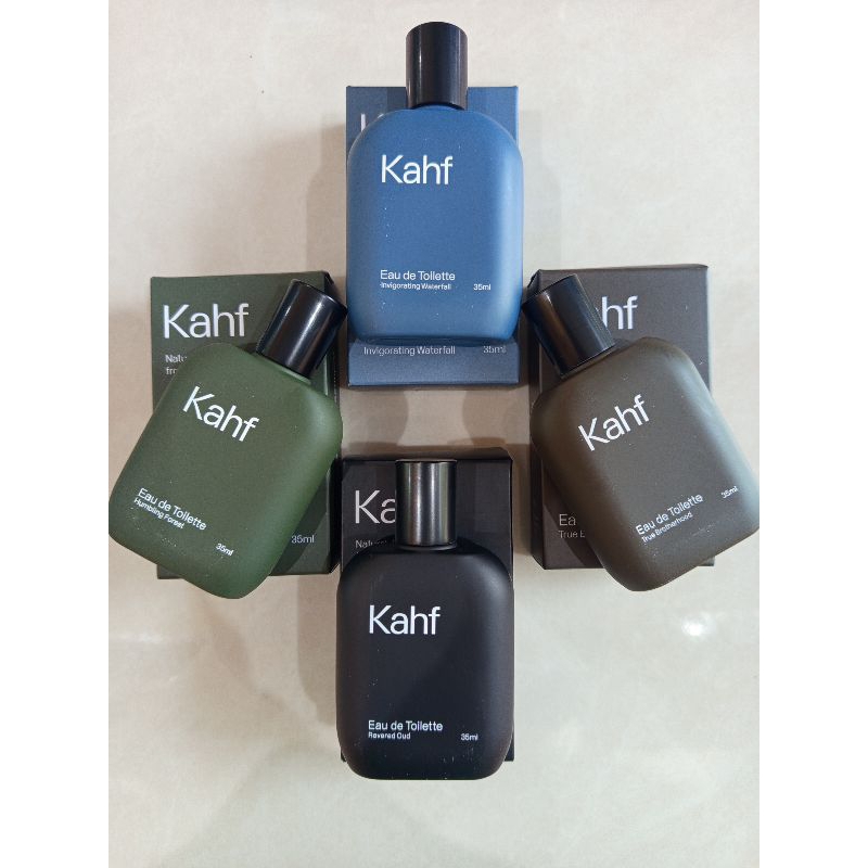 KAHF EDT 35ml. KAHF HUMBLING FOREST. KAHF TRUE BROTHERHOOD. KAHF REVERED OUD. KAHF INVIGORATING WATE
